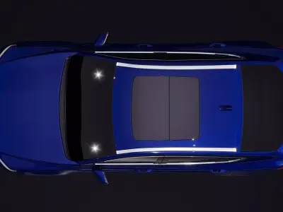  Geely Tugella 2020 3D model