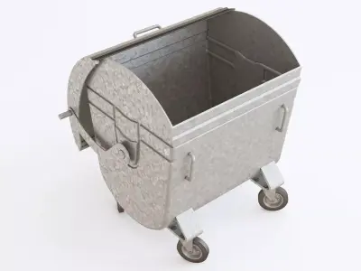 Dumpster 01 3D model