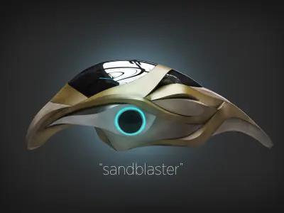 Sandblaster 3D model