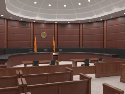  Courtroom Interior 