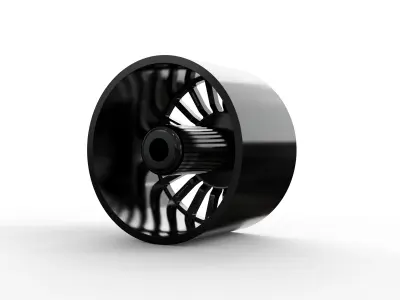 corleone  front dritto dually wheel 3D print model