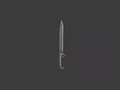 Tactical Knife  3D Weapon Model 3D model