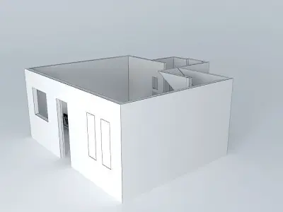 Home interior part Free 3D model
