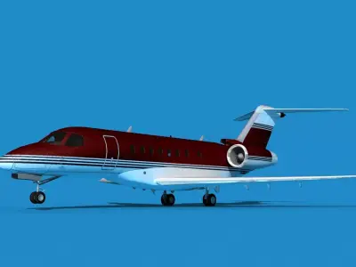 Cessna Citation C700 Longitude V01 3D model