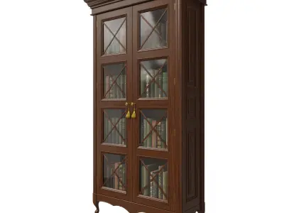 Classic cabinet 05 04 3D model