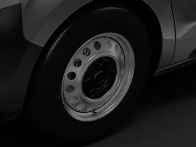 Vuaxhall Vivaro 2019 wheel 3D model