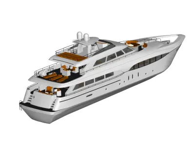 yacht  3D model