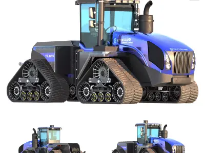 newholland t9 655 smarttrax 3D model