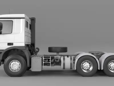Mercedes-benzactros3348 AK 2005 3D model