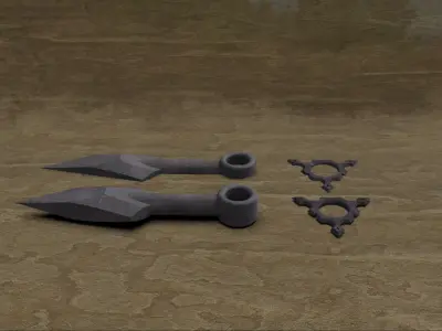 Ninja block 3D model