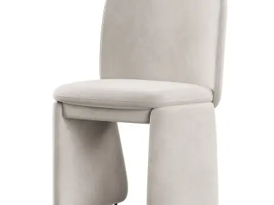Evie Dining Chair 3D model