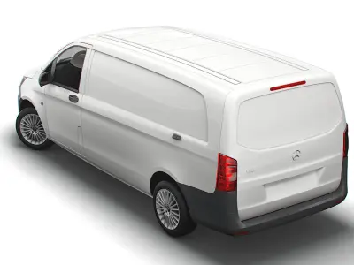 Mercedes Benz Vito Panel Van L3 2021 3D model