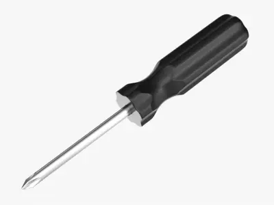 Cross head screwdriver 02 3D model