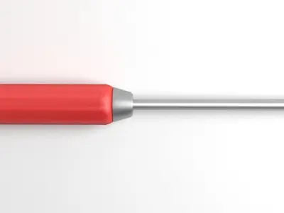 Screw Driver Security Hex 3D model