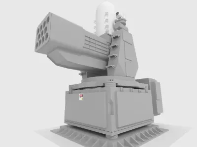 sea ram 3D model