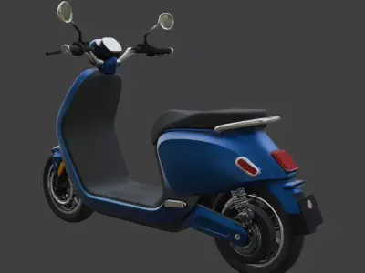 Electric Scooter 3D Model 3D model buy