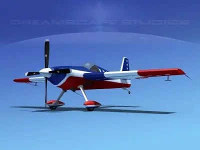 Extra Flugzeugbau EA300S  V04 3D model