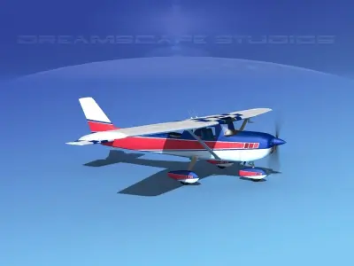Cessna 150 Aerobat V03 3D model