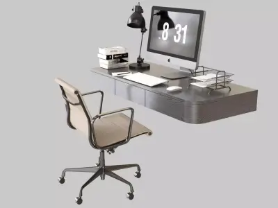 3D Table Work 3D model