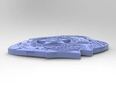 police badge 3D print model