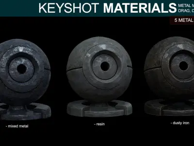 Metal Materials for Keyshot - Part 3 Texture