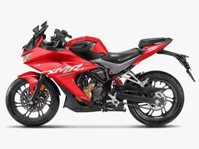 Hero Karizma XMR Bike Turbo Red Booking for Ex-Showroom Price Low-poly 3D model
