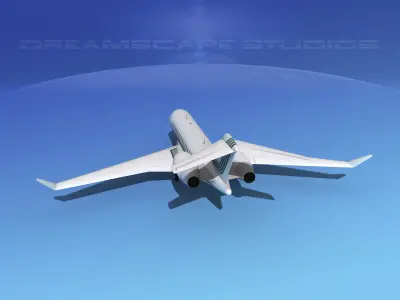 Global Express 8000 V03 3D model