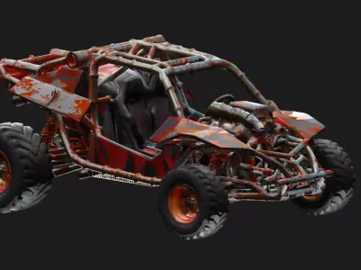 Off-Road Dune Buggy 3D model