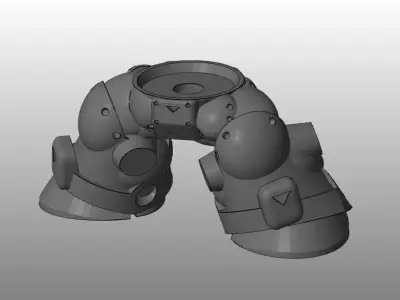 CHIBI-TECH SD - BOA CHASSIS 3D print model