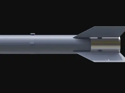 I-Derby SR Israel Missile  3D model