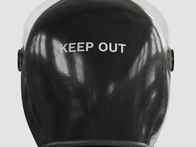 helmet motorcycle 3D model