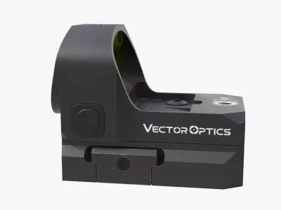 Vector Optics  red dot sight Low-poly 3D model