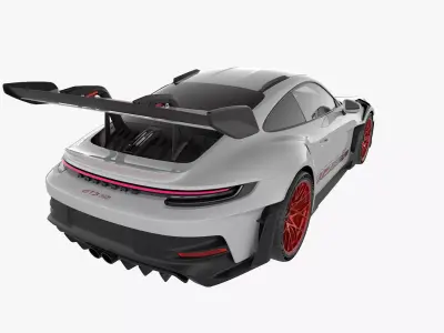 Porsche GT3RS Standard 2023 3D model