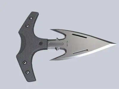 Punch dagger Low-poly 3D model