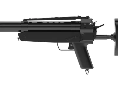 Heckler Koch HK69A1  3D model