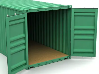 Kenworth T660 Container 3D model