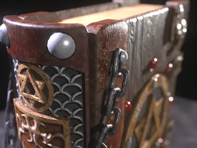 HIE MagicBook D180219 Low-poly 3D model