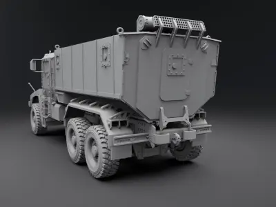 Ural Typhoon U Scale model 3D print model