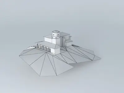 Zarimutz Church Free 3D model