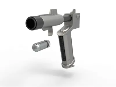 Guess plastic gun 3D model purchase
