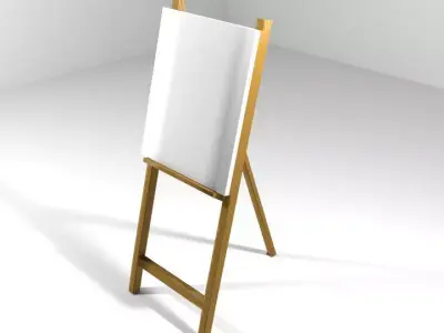 Drawing Tool - Art Stand 3D model