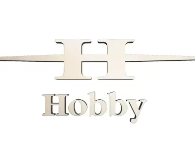hobby logo 3D model