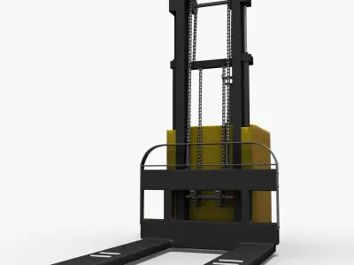 Hand pallet truck 02 3D model
