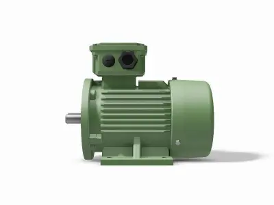 80 B34b Top IEC electric motor - 3D CAD model 3D model