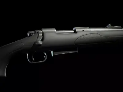 PBR - R700 Hunting Rifle - Game-Ready 3D Asset Low-poly 3D model