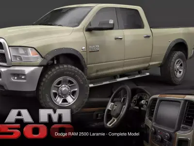 Pickup Truck Collection 3D Model Pack