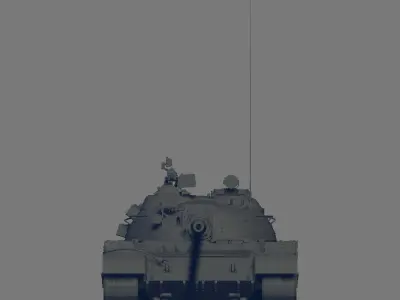 T 55A 3D model
