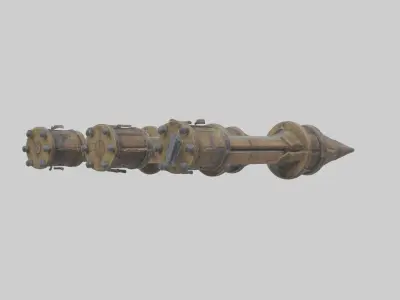 Siegeballistabolts 1 Low-poly 3D model