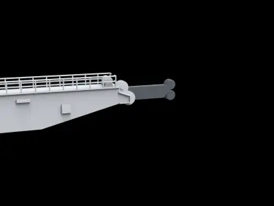 Crane A for Kreuz Installer Vessel 3D print model