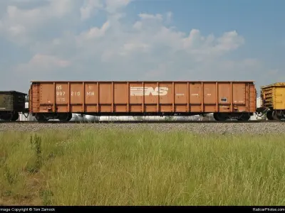 HO Norfolk Southern M-271 MOW Crosstie Gondola 3D print model